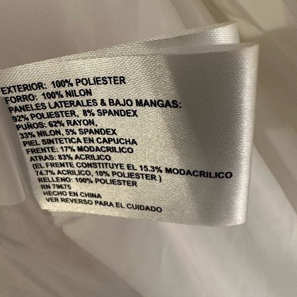 Good condition MK Michael Kors zippered and snapped hooded parka - Picture 14 of 16